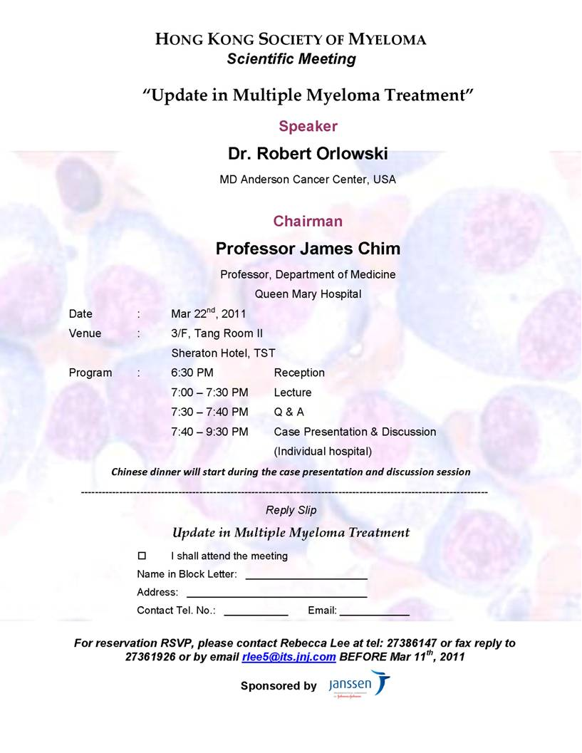 Update in Multiple Myeloma Treatment